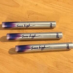 Melt Cosmetics Set of 3 Sooo High Mascara Black Full Size Bundle Ultra Black